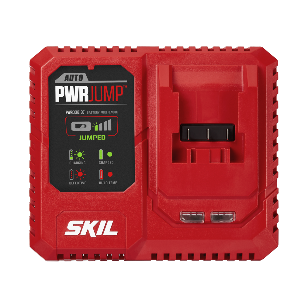 SKIL PWRCORE20 20V 6 Tool Combo Kit Brushless with Auto PWRJUMP Charger