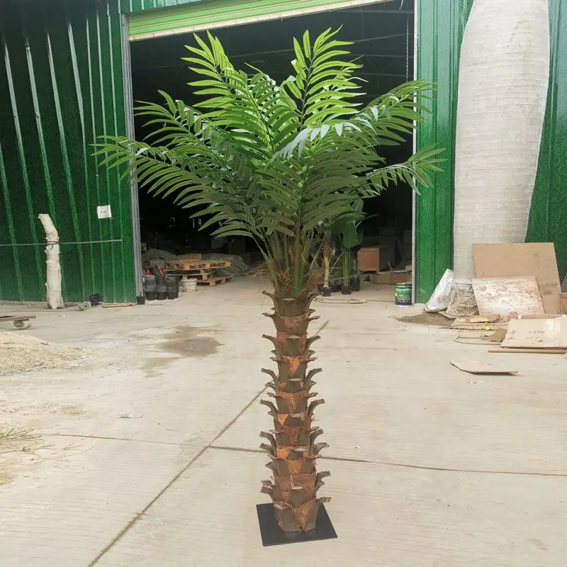 Outside Garden Decorations Supplies 2M Green Artificial Palm Tree