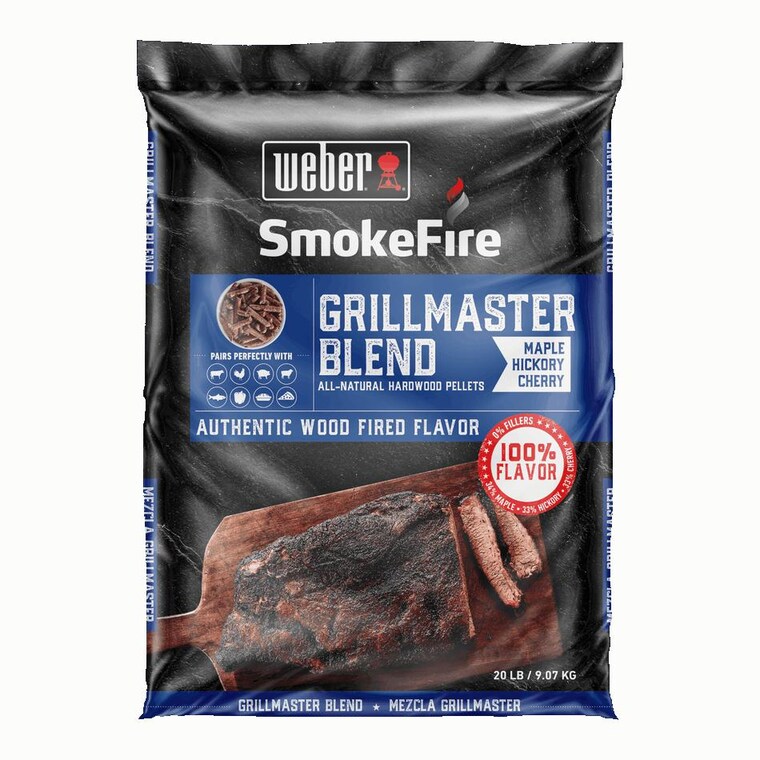 Weber 190001 SmokeFire GrillMaster Blend All-Natural Hardwood Pellets