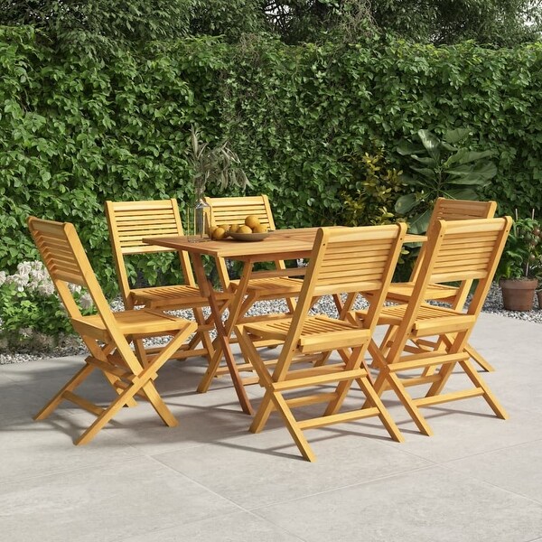 vidaXL Folding Patio Chairs 2/4/6/8 pcs 18.5