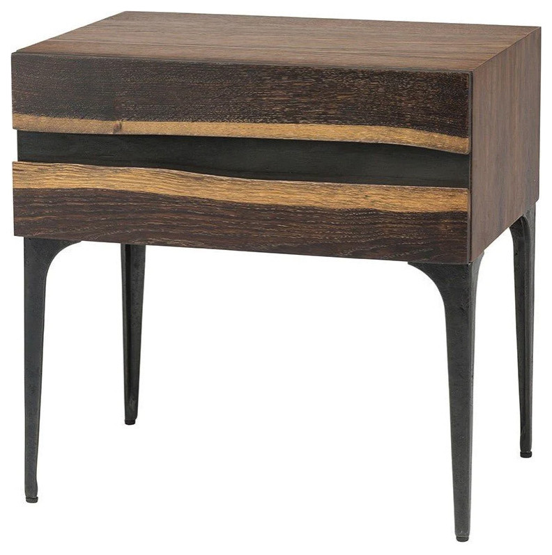 Simone Oak Side Table   Contemporary   Side Tables And End Tables   by V.S.D Furniture  Houzz