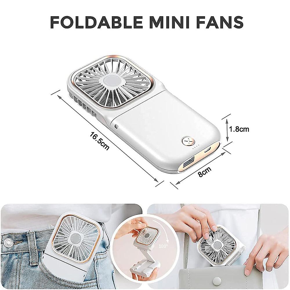 Ultra-thin Folding Fan-f30 Folding White Upgradehousehold Products