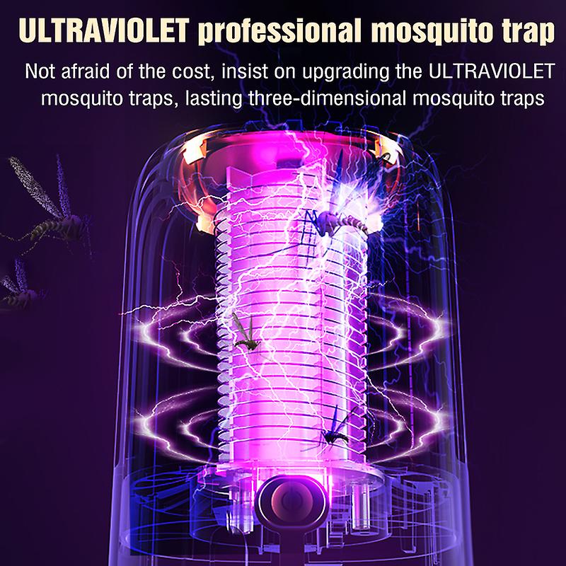 Mosquito Killer Repellent Electric Shock Inhalation Anti-mosquito Lamp Usb Rechargeabl Radiationless Mute Insect Trap Bug Zapper