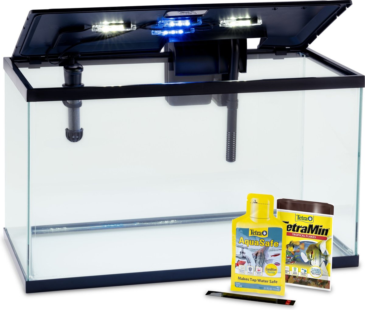 GloFish LED Lighting and Filter Aquarium Kit