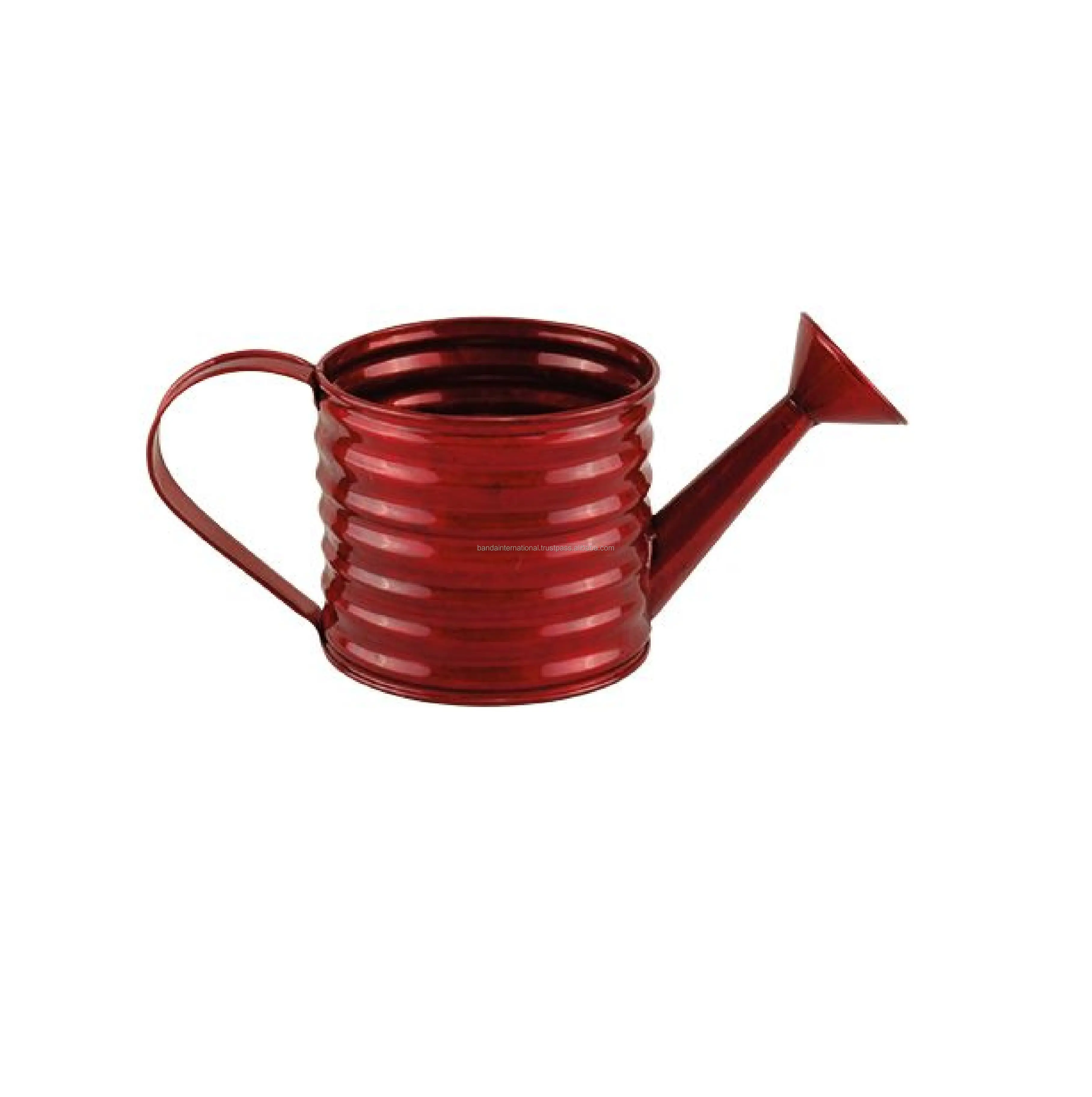 Wholesale Galvanized Zinc Watering Can Indian Hand Craved garden And Home Plant watering Can