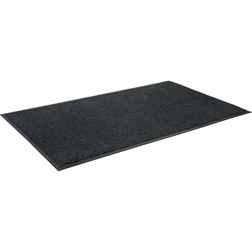 Genuine Joe Nylon and Rubber Nylon and Rubber Carpet Mat | 4' x 6'， Black | GJO59464