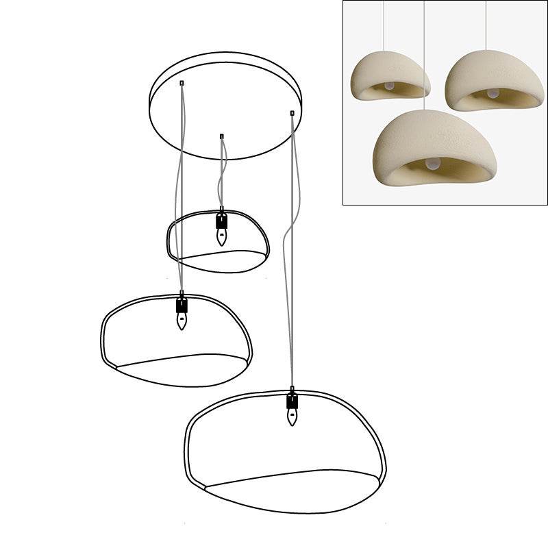 Khmara Rough Combination Chandelier B