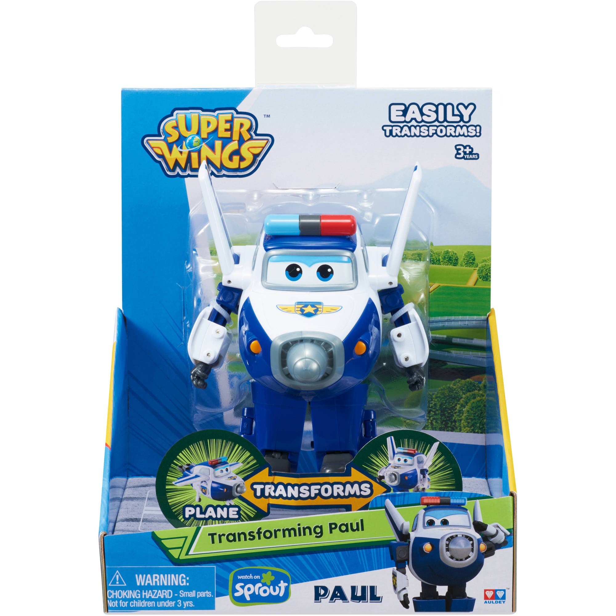 Auldey Toys - Super Wings Transforming Character， Paul