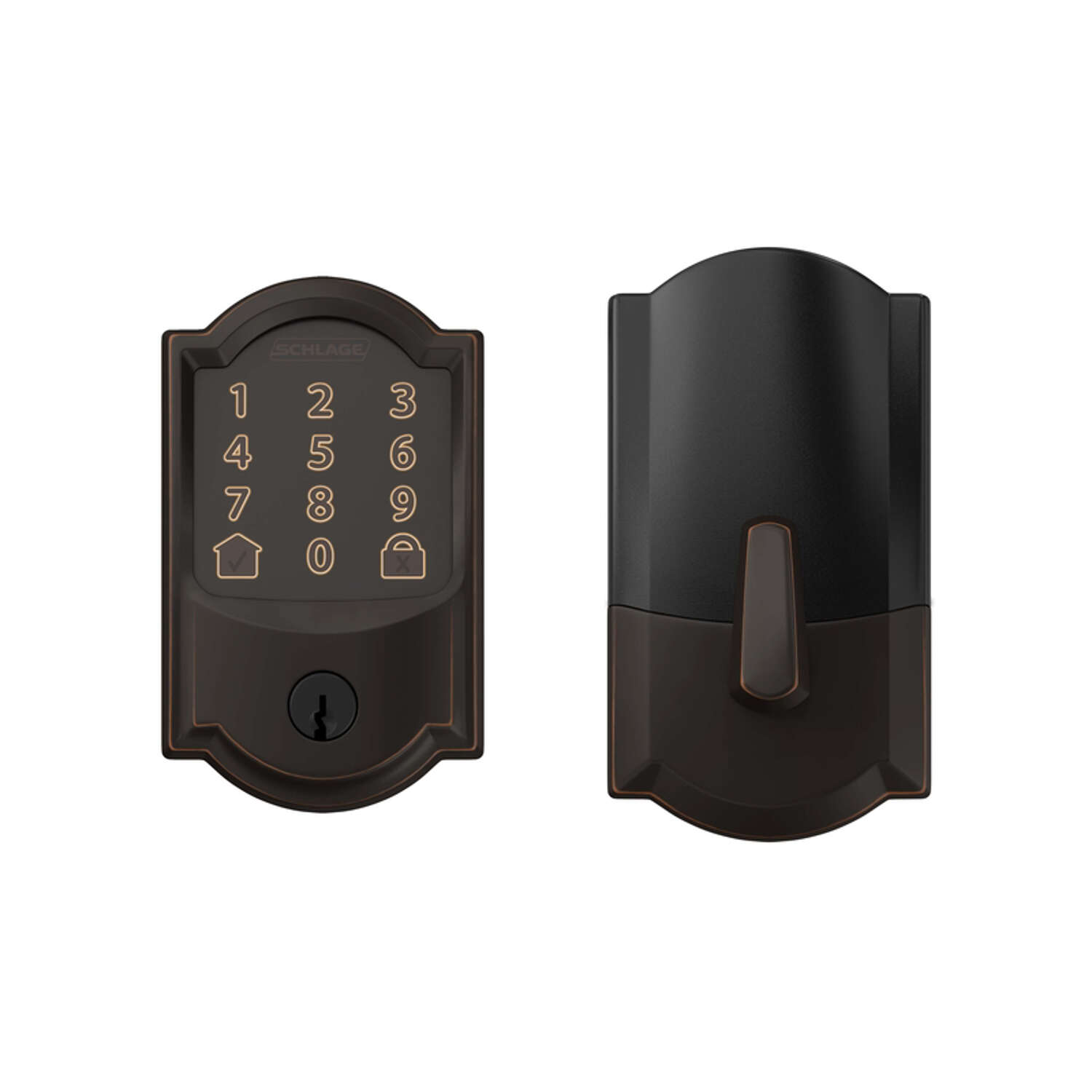 Schlage Encode Aged Bronze Metal Wifi Deadbolt