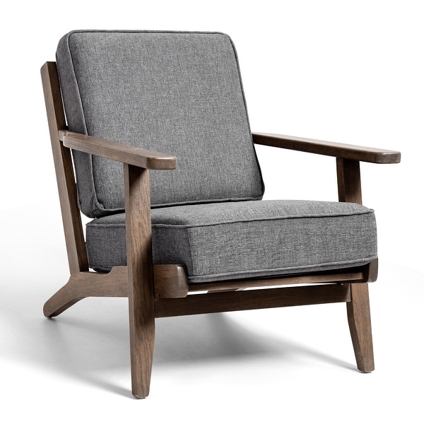 VredHom Mid-century Oak Accent Chair