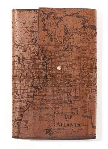 Leather Map Journals