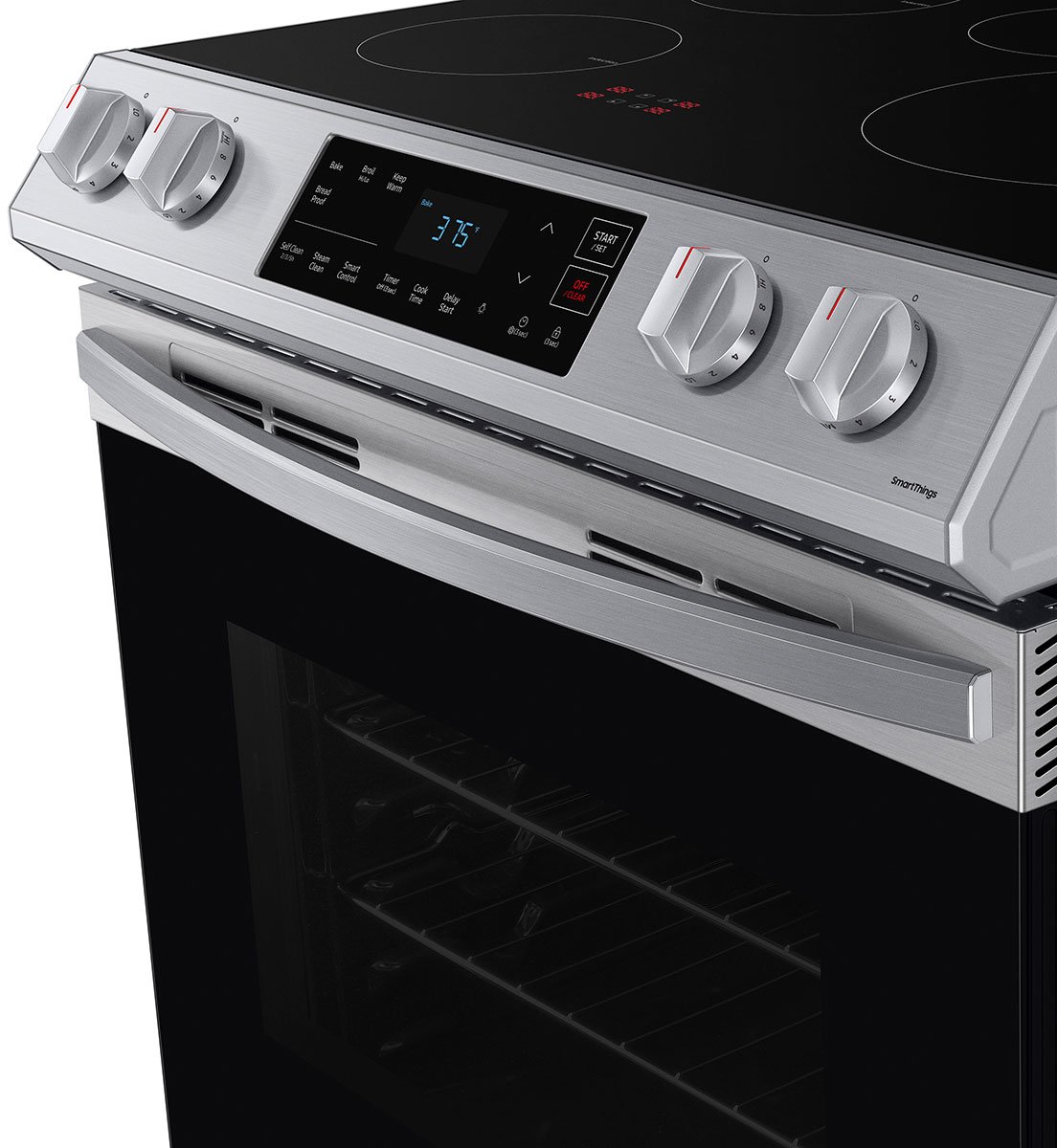  6.3 Cu. Ft. Fingerprint Resistant Stainless Steel Front Control Slide-In Induction Range