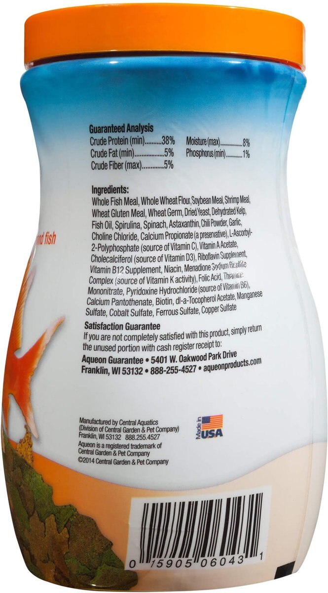 Aqueon Goldfish Flaked Fish Food