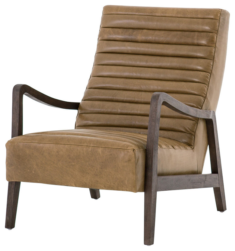 Four Hands Chance Accent Chair   Midcentury   Armchairs And Accent Chairs   by Four Hands  Houzz