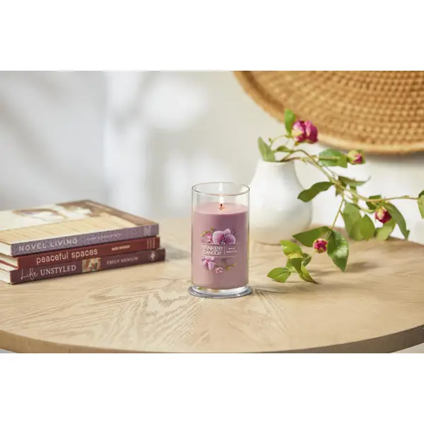 Yankee Candle Wild Orchid Signature Medium Pillar Candle