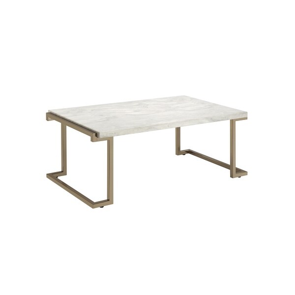 ACME Boice II Faux Marble Occasional Tables