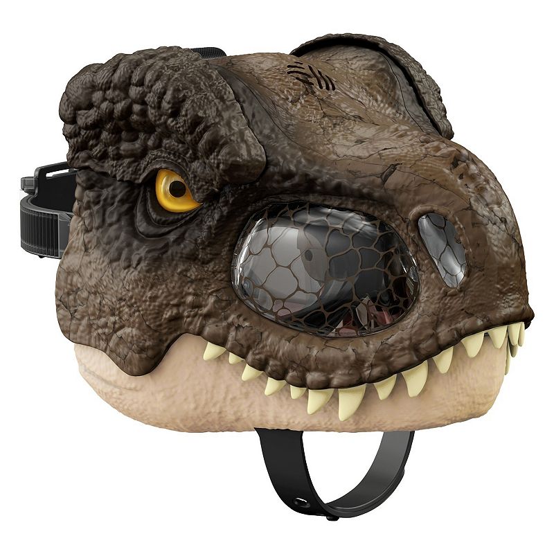 Mattel Jurassic World Dominion Dinosaur Mask Tyrannosaurus Rex Chomp N Roar Costume Play