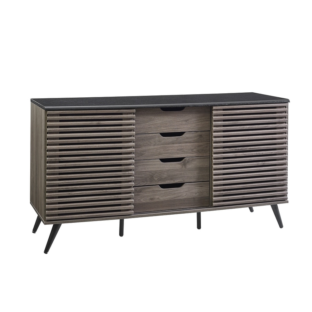 Middlebrook Designs Sliding Slat Door Buffet