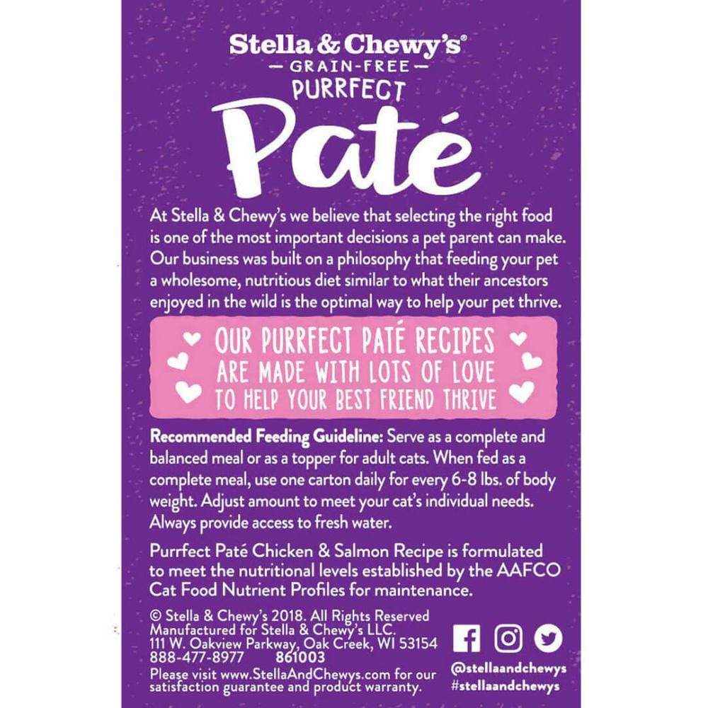 Stella and Chewy's Purrfect Pate Chicken and Salmon Medley Recipe Wet Cat