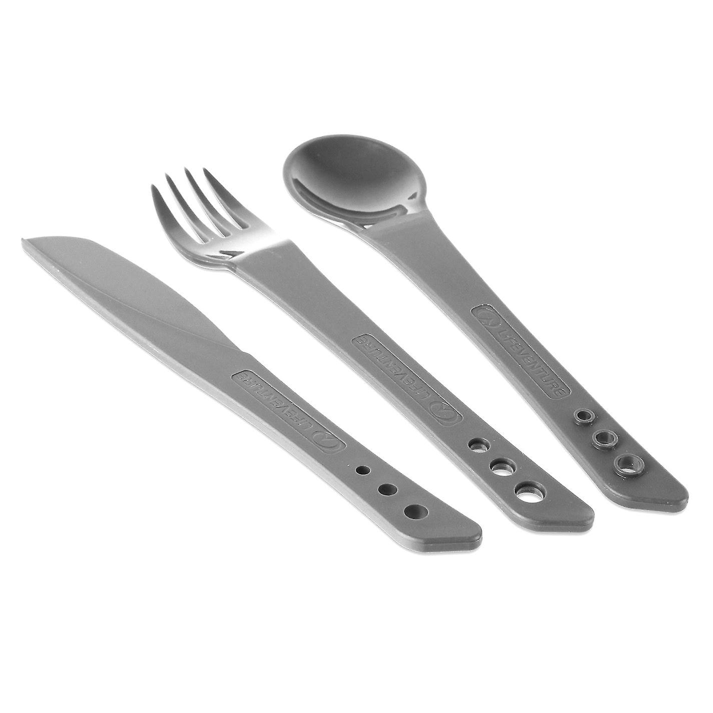 Life Venture Ellipse Cutlery Set Knifes Forks Spoons Utensils Tableware