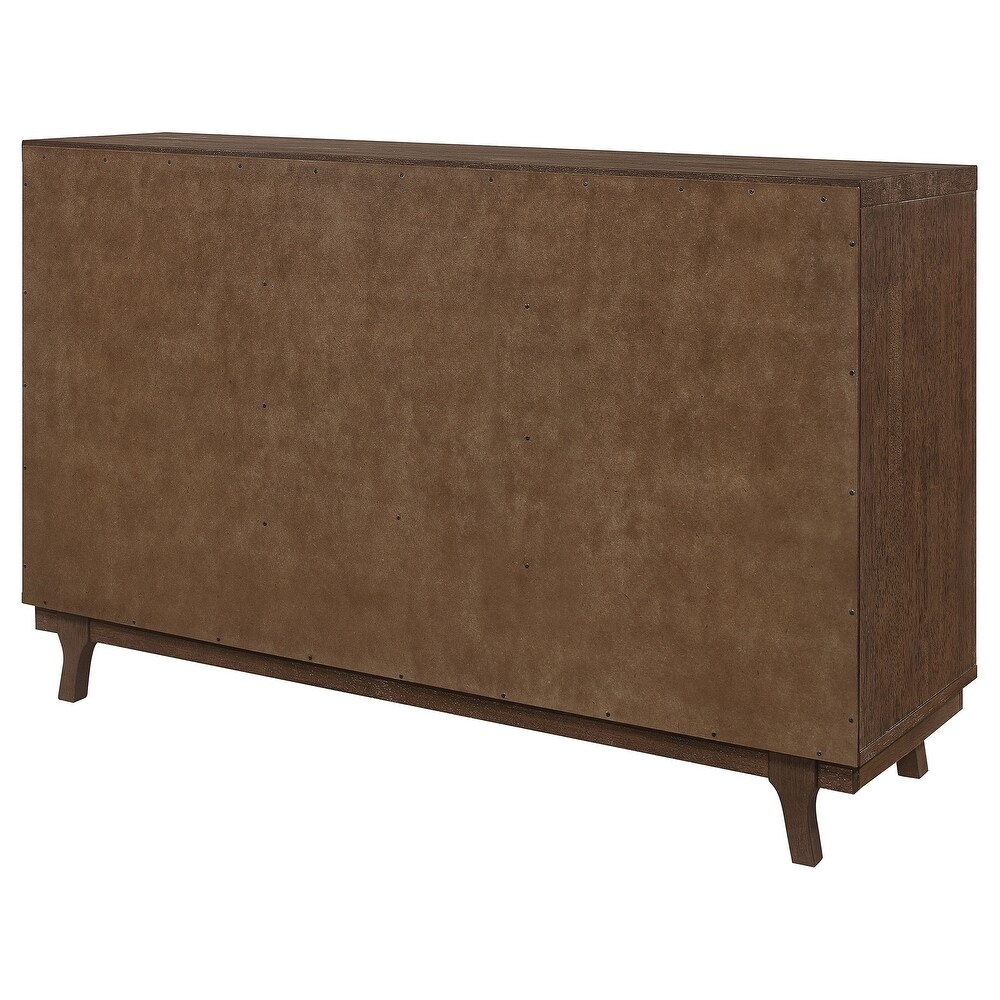 Coaster Furniture Reynolds 2 door Dining Sideboard Server Brown Oak   59.00'' x 17.75'' x 35.75''