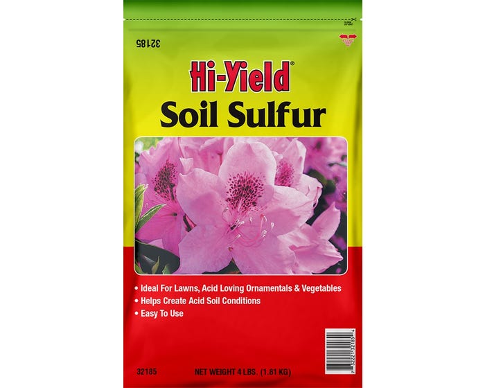 Hi -Yield VPG Soil Sulfur， 4lb - 32185