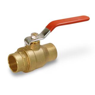 The Plumber's Choice Premium Brass Gas Ball Valve with 3 in. SWT Connections 225522C