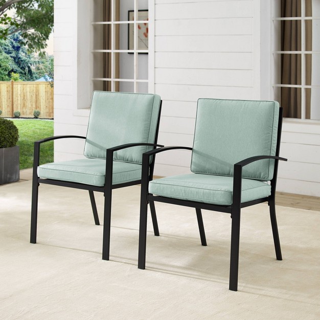 Kaplan 2pk Outdoor Rocking Chairs Mist oil Rubbed Bronze Crosley