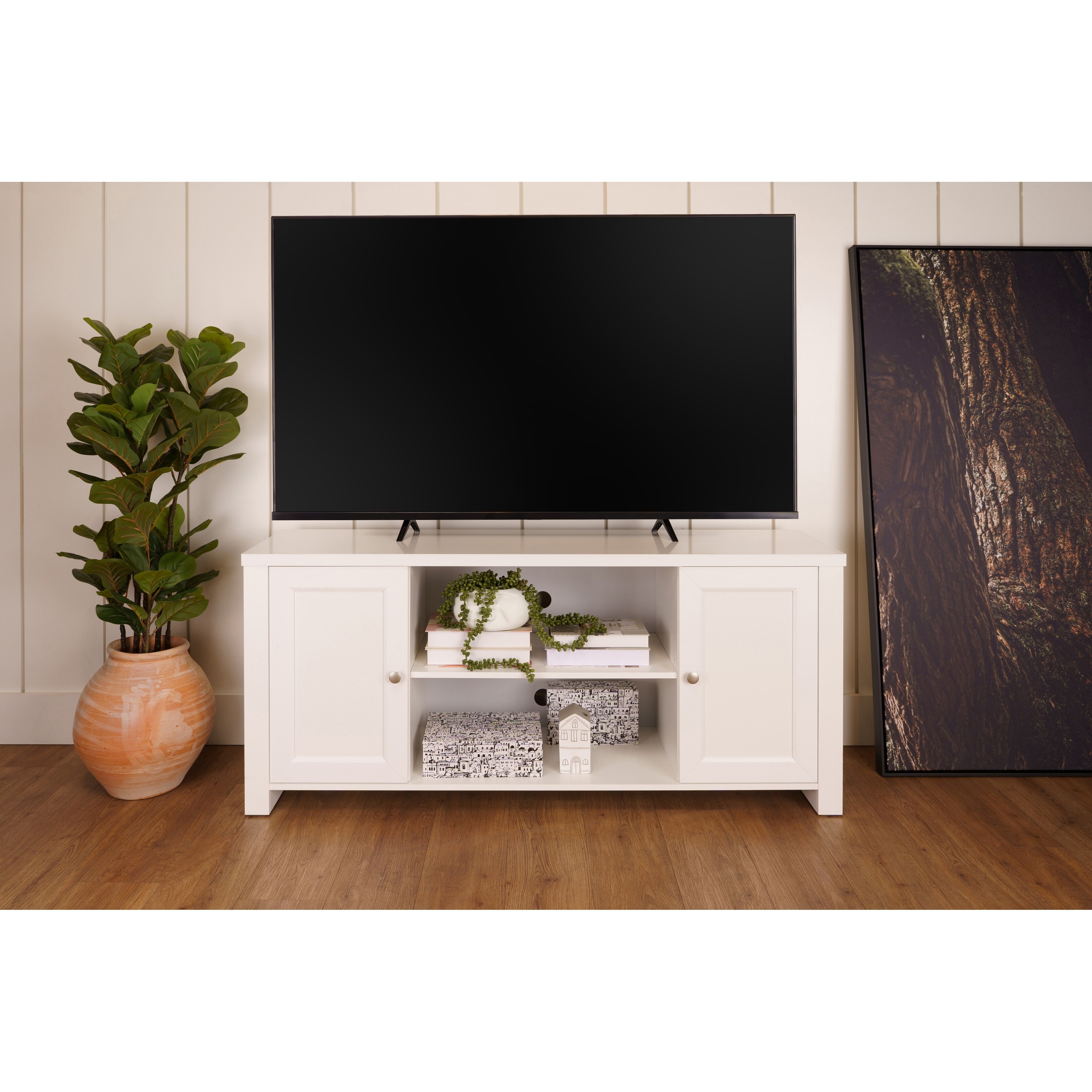 Oasis 58.6 in. TV Stand Fits TV's up to 65 in. with Double Doors