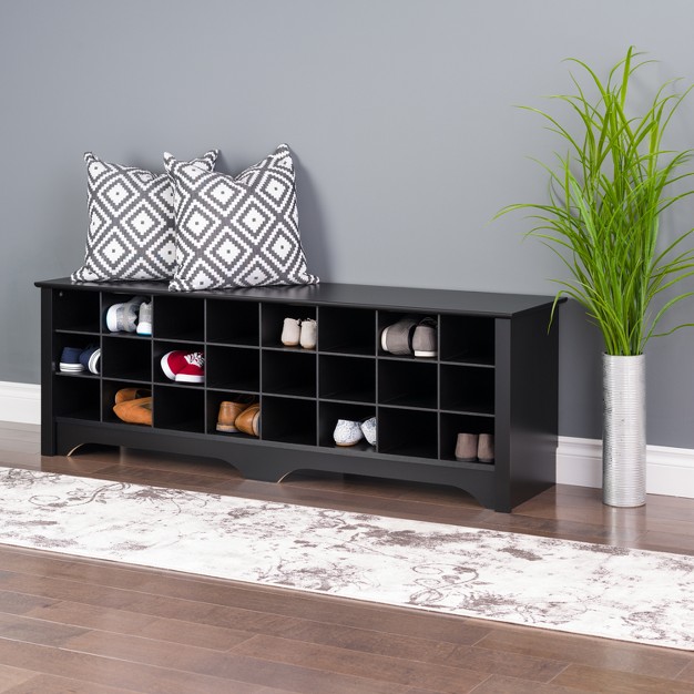 Shoe Cubby Bench Prepac