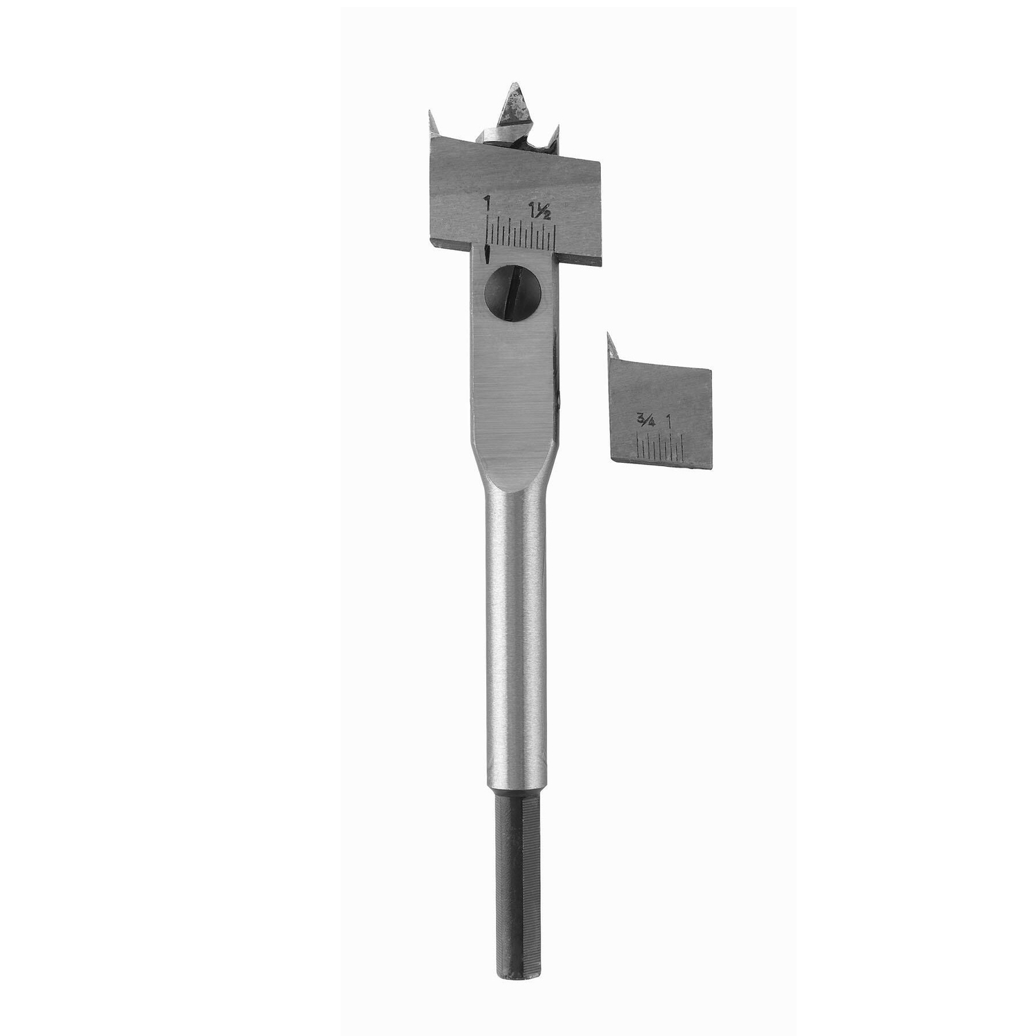 Irwin 5/8 to 1-3/4 in. X 5-1/2 in. L High Speed Steel Adjustable Wood Boring Bit 1 pc