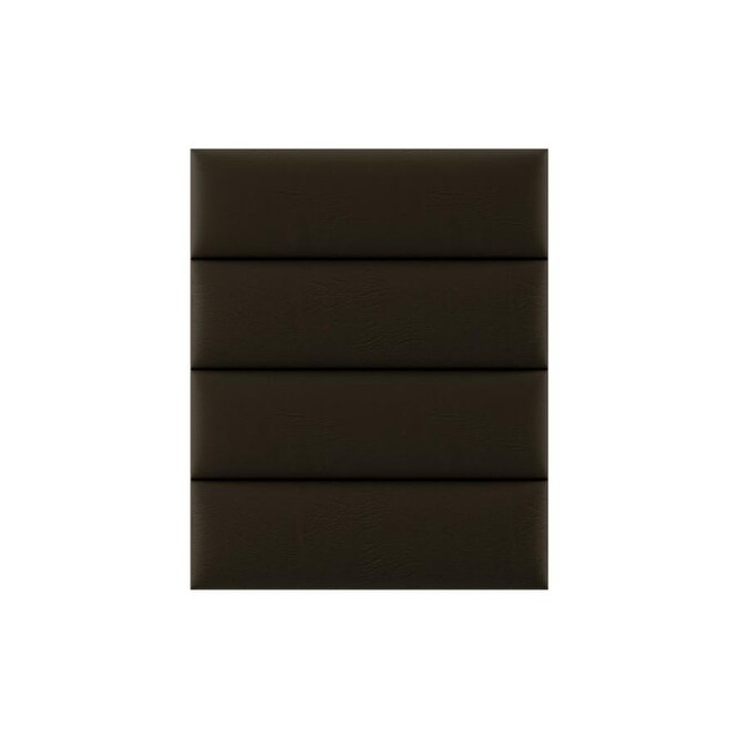 VANT Upholstered Headboards   Saddle Brown   39 Inch   Set of 4 panels.