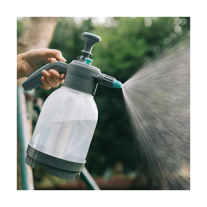 2L agricultural gardening handheld garden hand pump water mist pressure mist plastic flower sprayer bottle tools