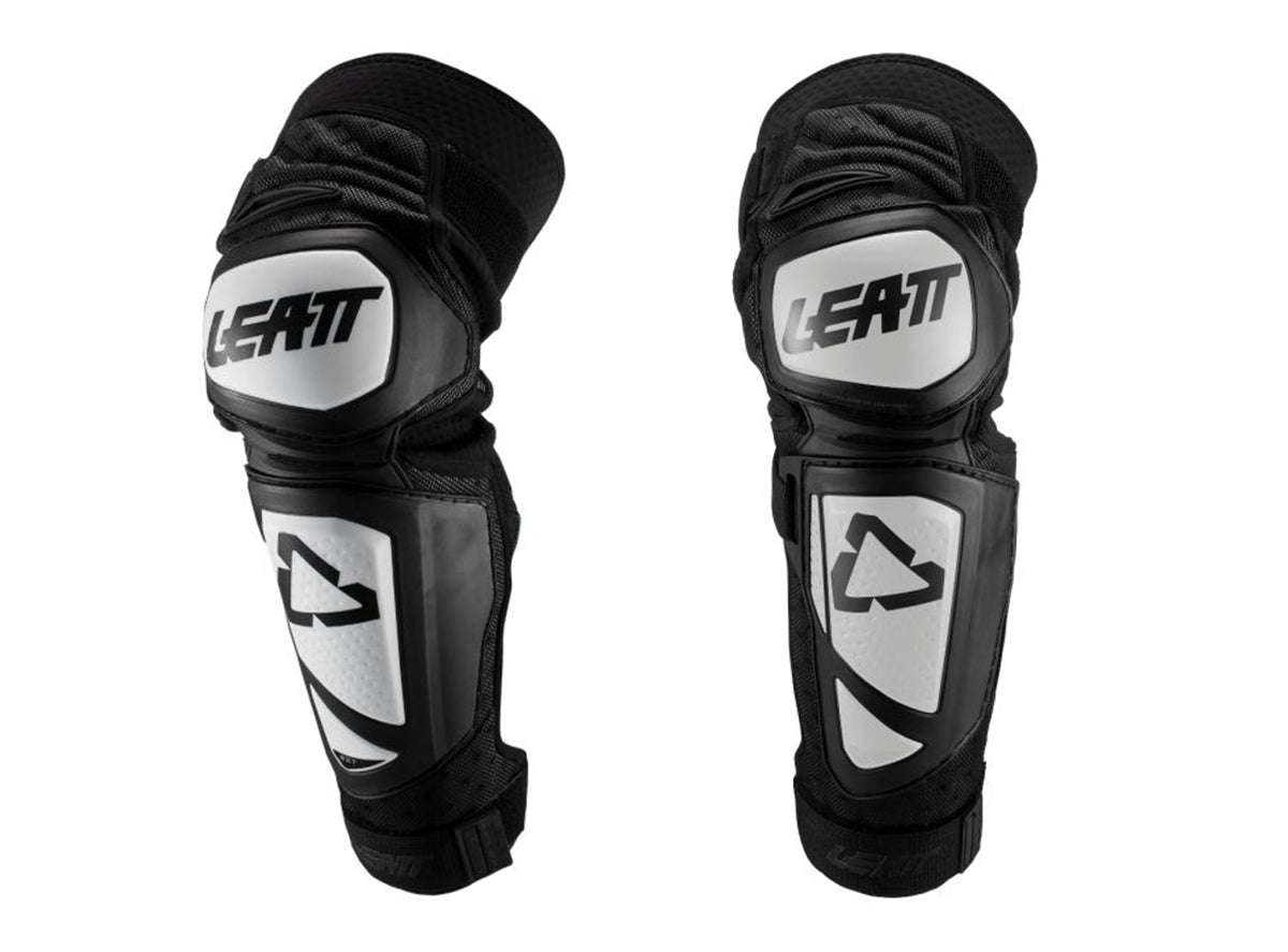 Leatt EXT Junior Knee Guard - White-Black
