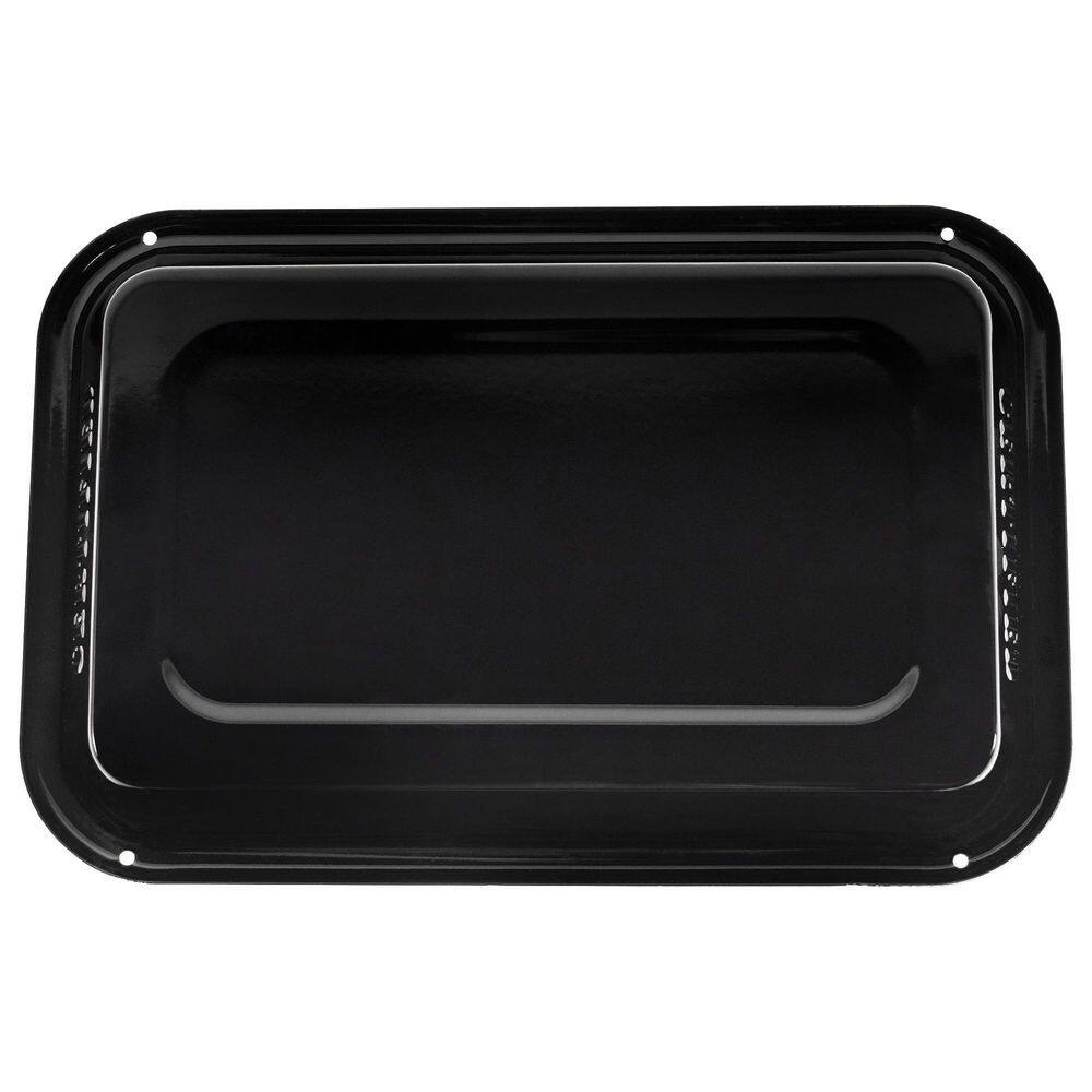 Certified Appliance Accessories 2-Piece Porcelain Heavy-Duty Broiler Pan and Grill Set 50008