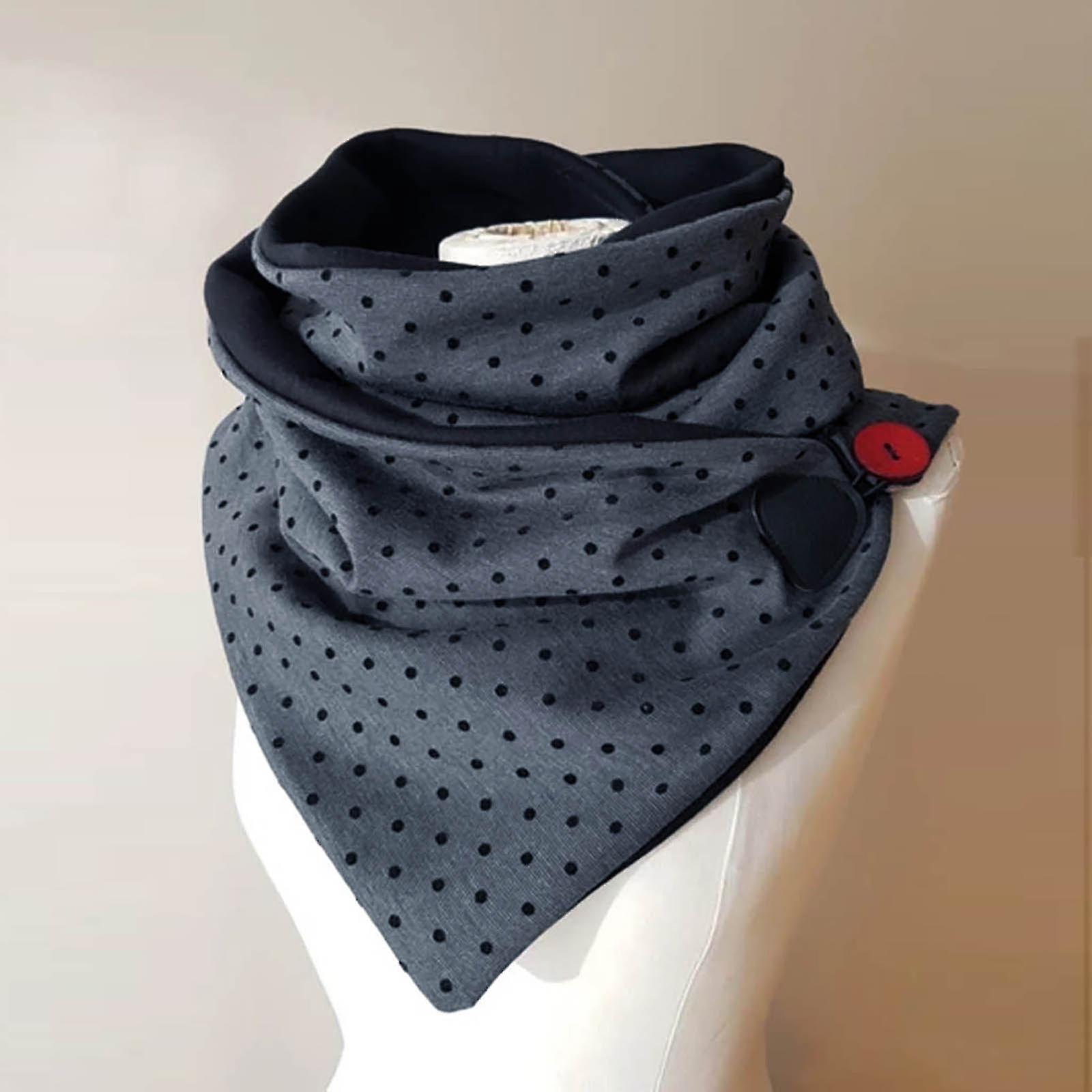 Women Solid Scarf Fashion Retro Female Multi-purpose Shawl Scarf