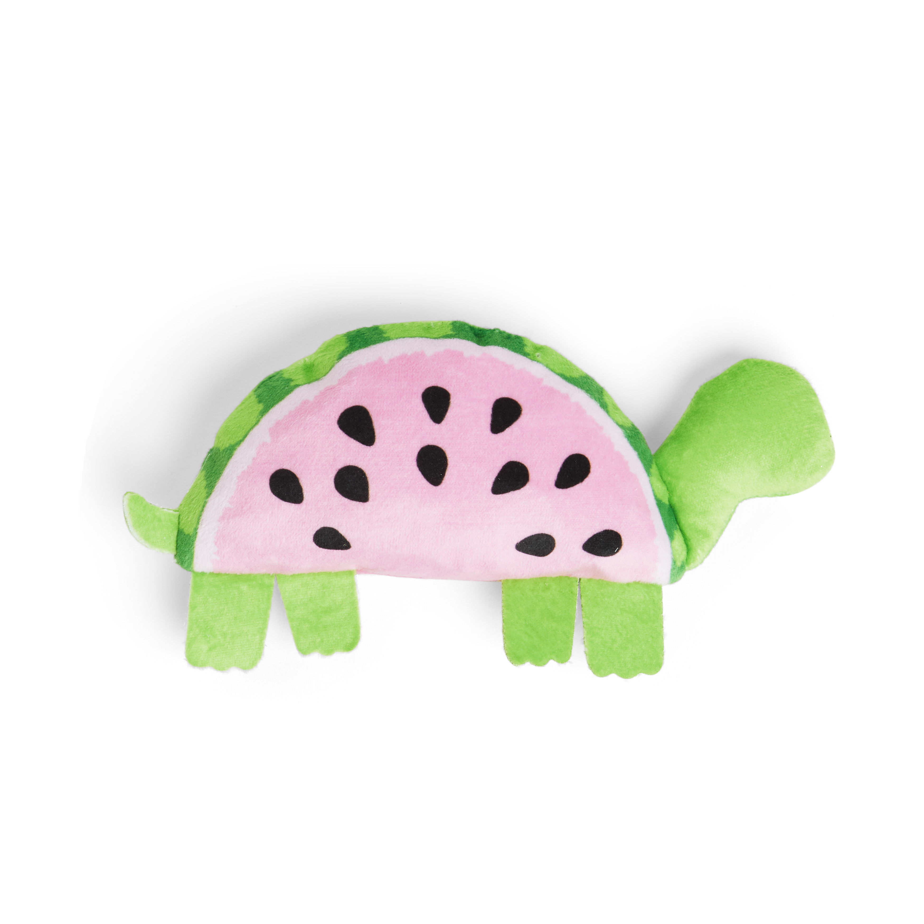 Petco Watermelon Turtle Dog Toy， Small