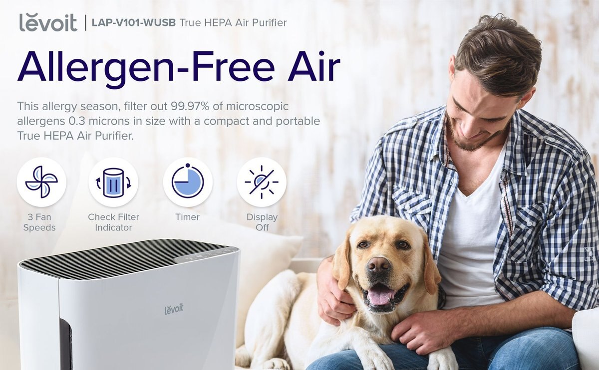 Levoit Vital 100 Plus True HEPA Air Purifier