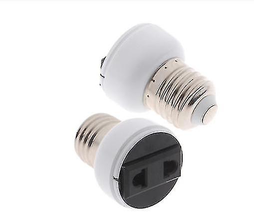 E27 Adapter， Chandelier Light Socket， E27 Converter Bulb Base Adapter Converter For Ceiling Fans