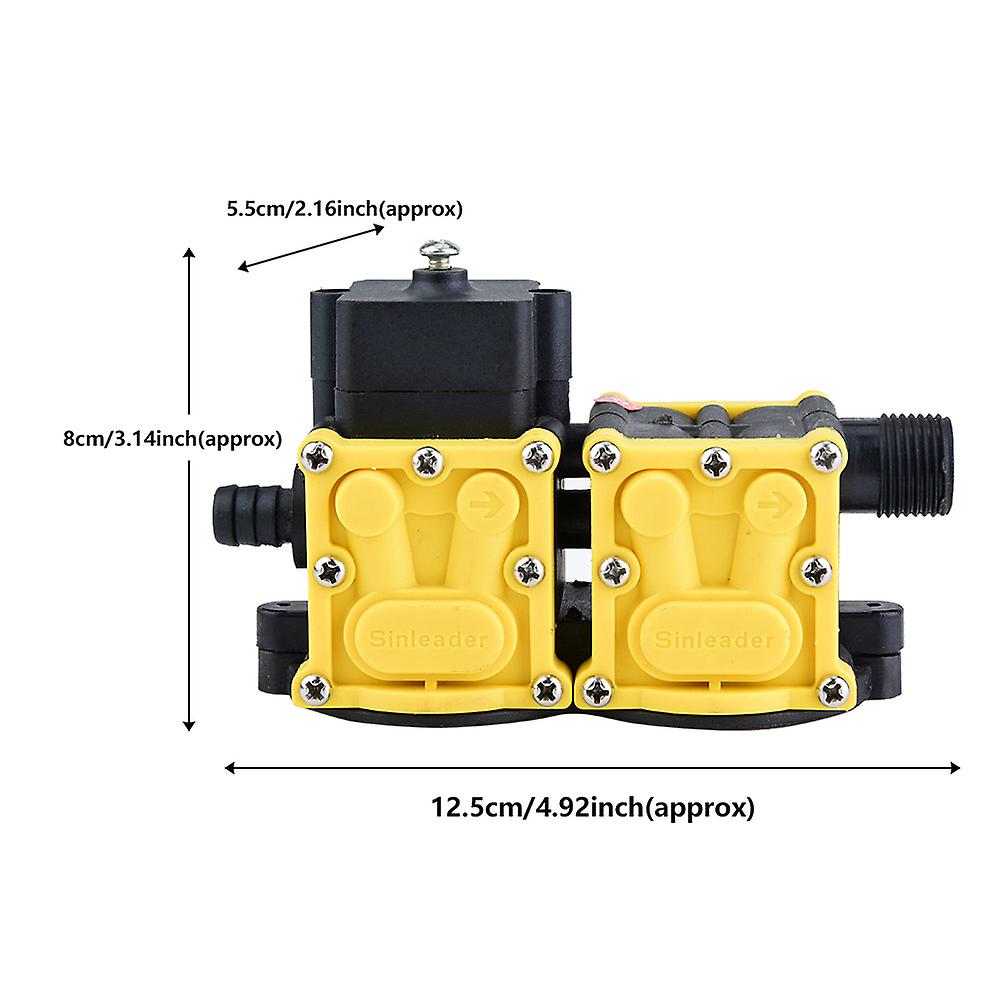 Diaphragm Pump Head Accessories 12v Double Core Electric Sprayer Motor