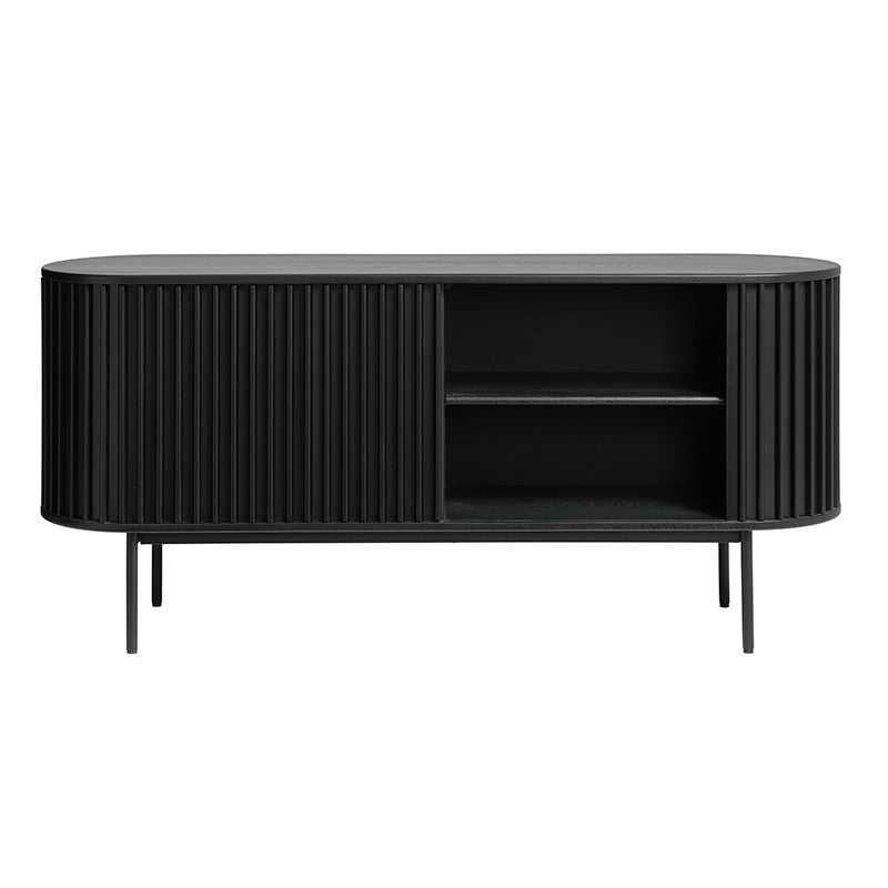 SIERRA Sideboard Buffet  160cm - Black Ash