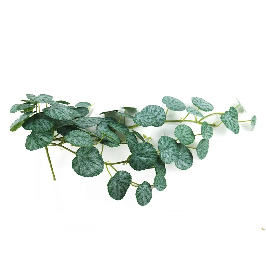 Real touch 85cm long 58lvs begonia spray hanging plant