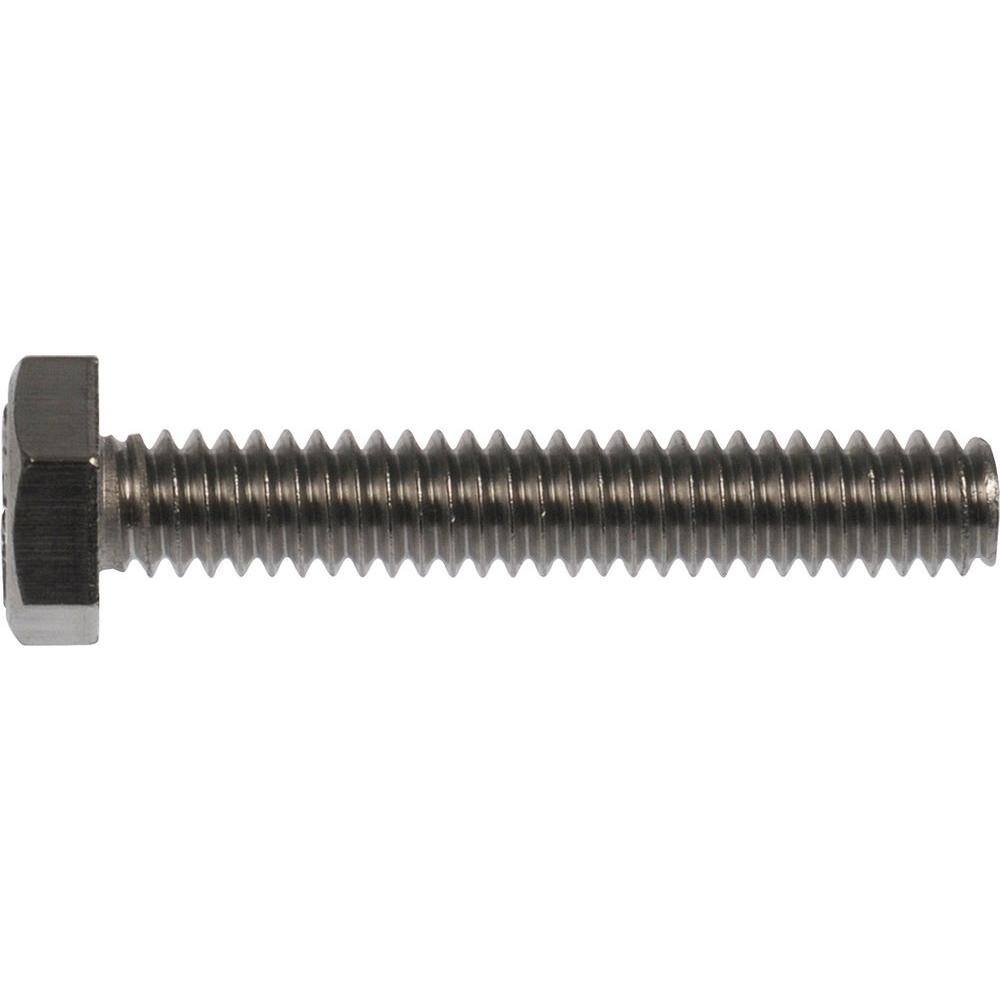 Hillman 14 in. x 3 in. External Hex Full Thread Hex-Head Bolt (8-Pack) 45227