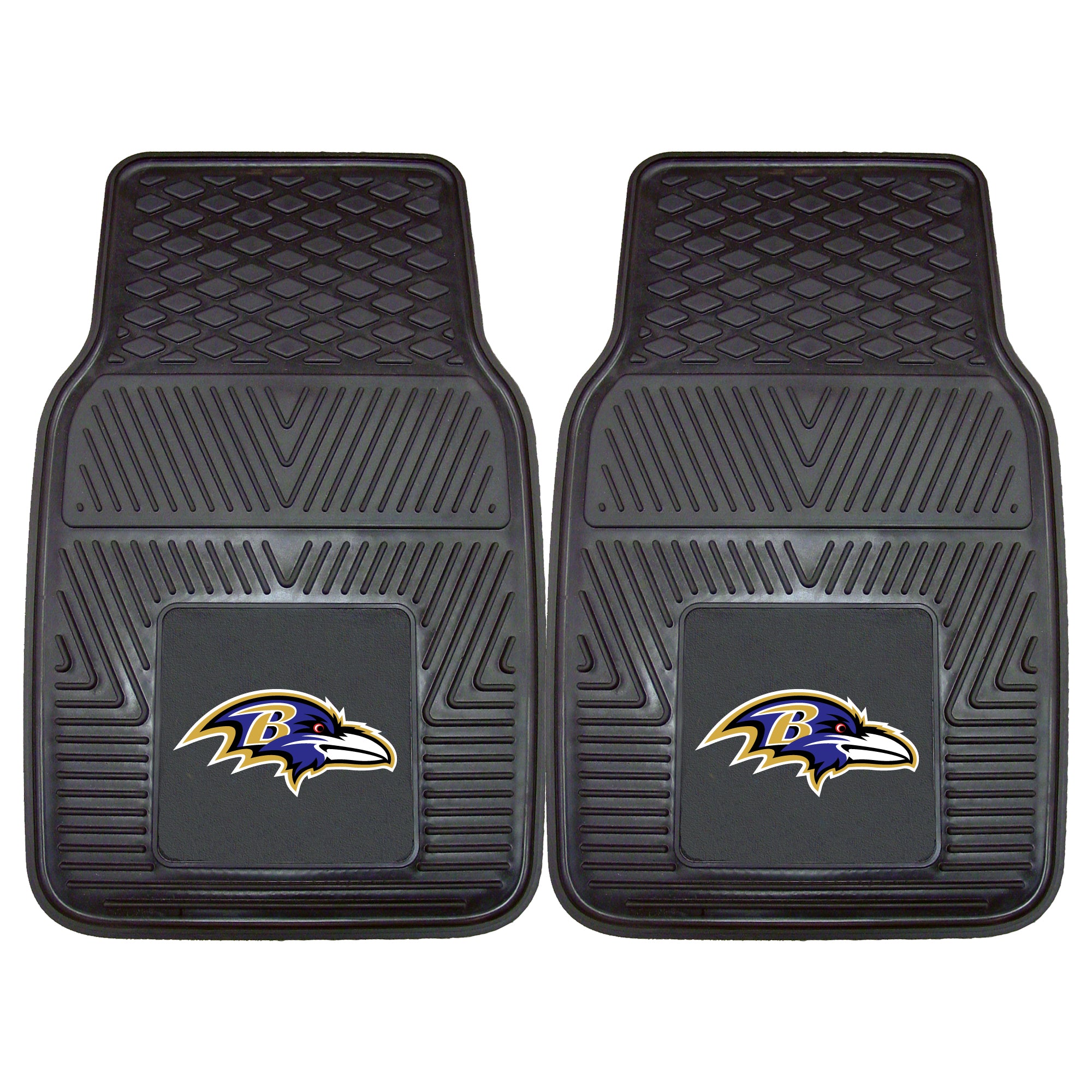 Baltimore Ravens 2-pc Vinyl Car Mats 17