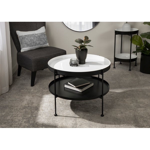 Kate and Laurel Nira Metal Coffee Table