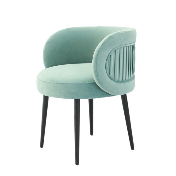 Modrest Hartman Modern Teal Accent Chair B04961533