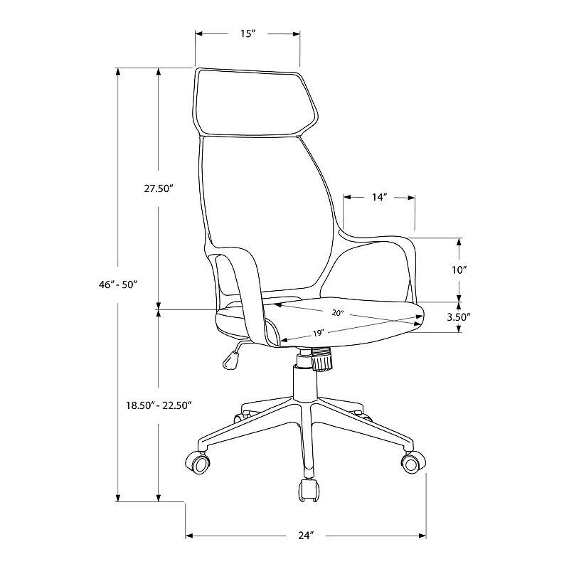 Monarch High Back Executive Office Chair