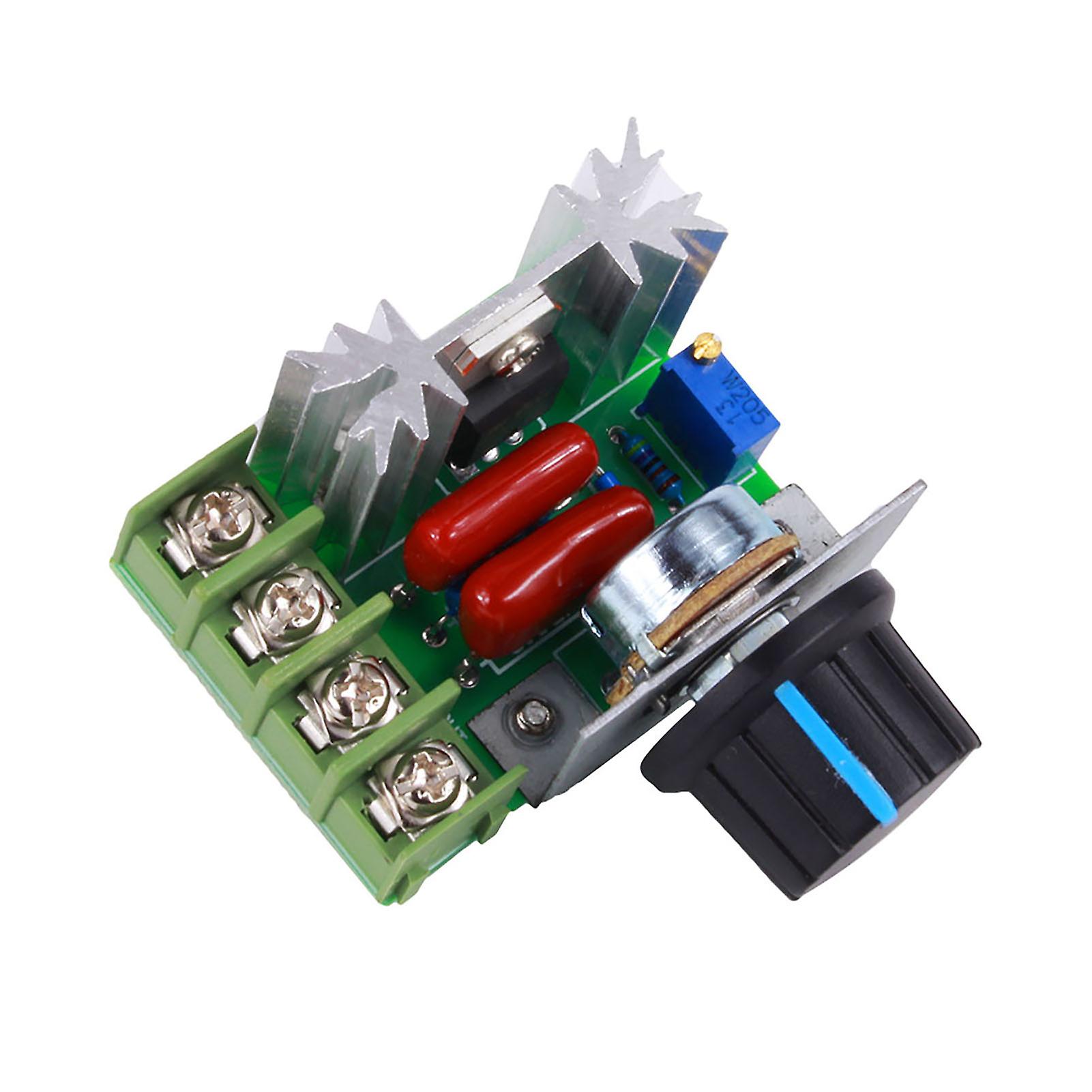 2000w Ac Motor Speed Controller 50-220v 25a Adjustable Motor Speed Controller Voltage Regulator