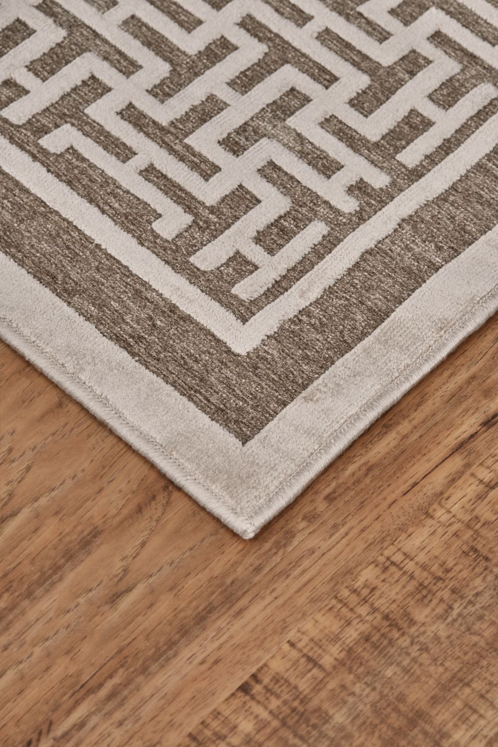 Pellaro Taupe and Ivory Rug by BD Fine