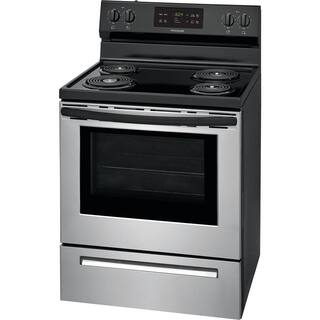 Frigidaire 30 in. 5.3 cu. ft. Electric Range with Self Clean in Stainless Steel FFEF3016VS